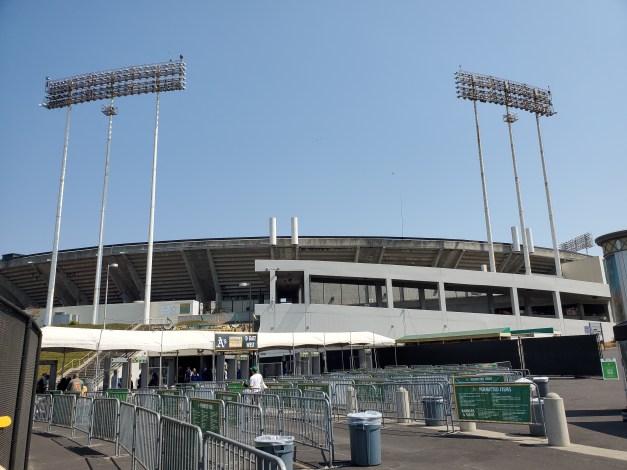 Oakland Athletics stadium, file photo