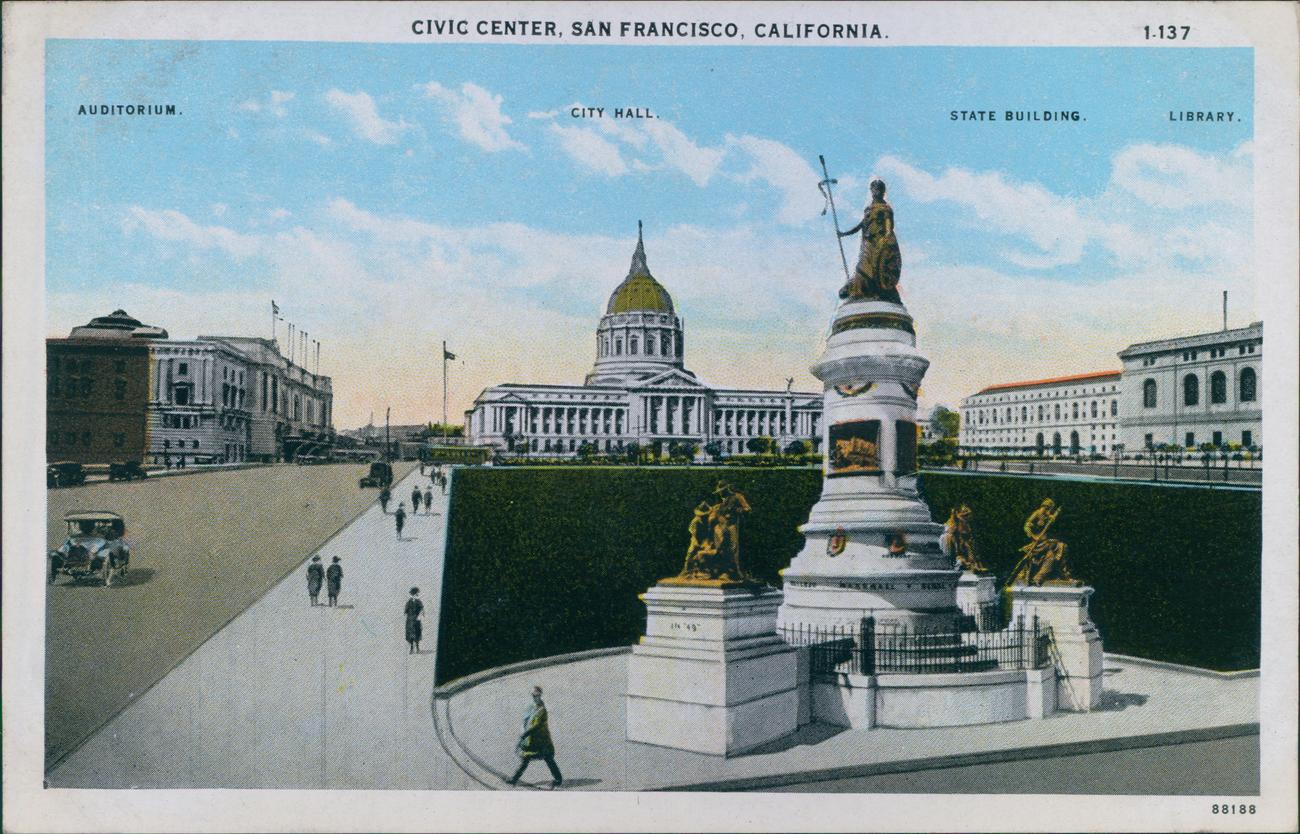 Photos: Antique Postcards Show Stately Beauty of San Francisco in the ...